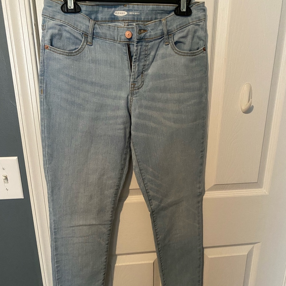 Lot of 2 pairs Old Navy jeans, size 6